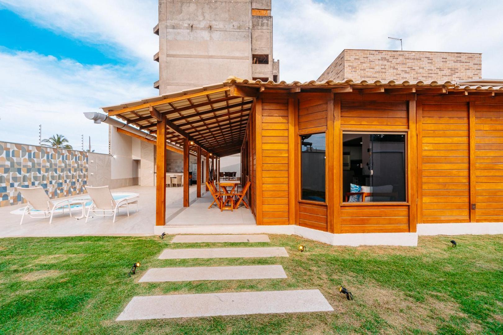 Casadecastelhanos, Quadra Do Mar De Castelhanos, 4 Suites Com Ar, Churrasqueira, Piscina, Hidromassagem, Cozinha Integrada Gourmet Ideal Para Familia E Amigos Anchieta (Espirito Santo) Exterior foto